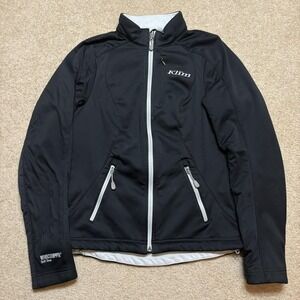 Klim Whistler Jacket Womens Small‎ Black Windstopper Soft Shell Motorcycle